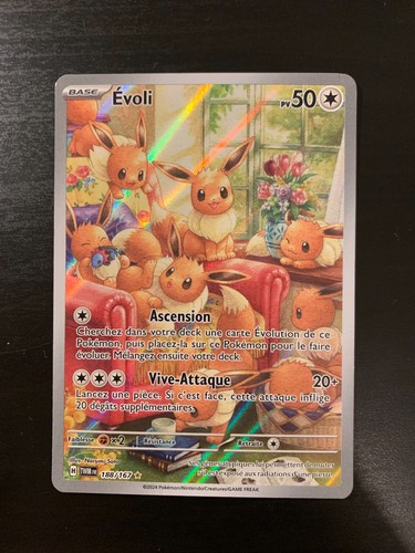 Carte pokémon evoli 188 167 - carte,