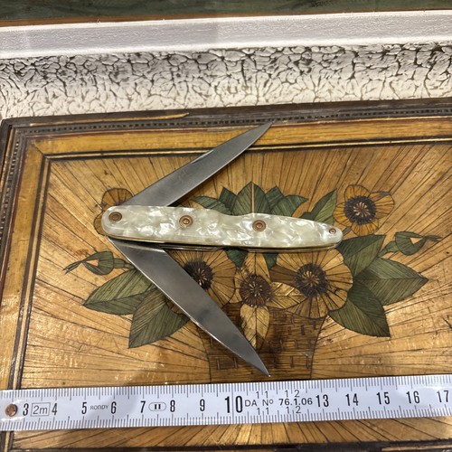 Ancien couteau poche pliant - ancien,