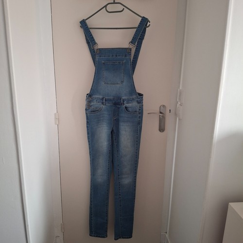 Salopette skinny denim jean