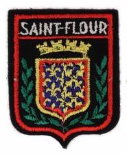 Ecusson brodé (patch／embroidered crest) Saint-Flour