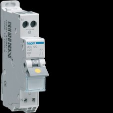 Hager MFS720 - Disjoncteur phase / neutre 20A 3kA Courbe C connexion Sanvis