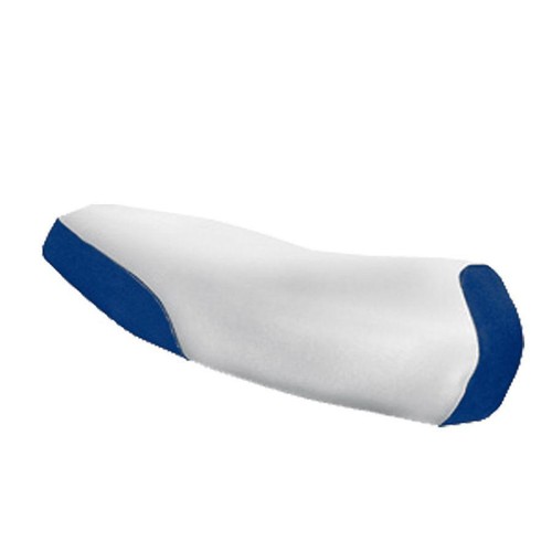 Couvre selle t4tune blanc bleu - couvre-selle,
