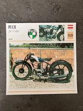CARTE FICHE MOTO collection