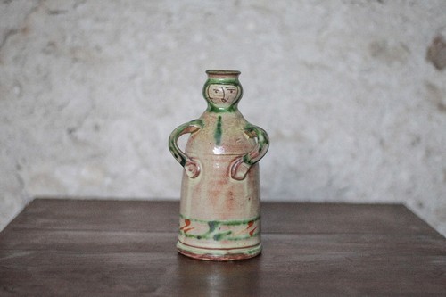 Vase terre cuite vernissée