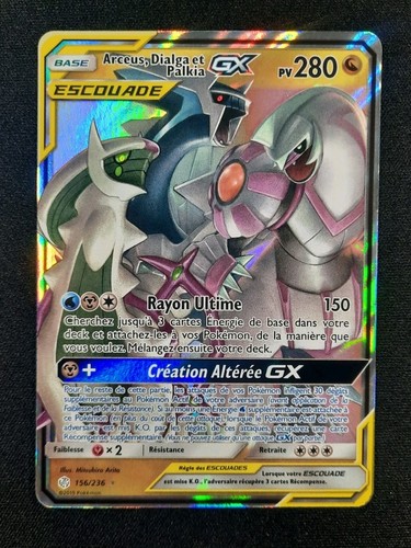 Carte pokémon arceus dialga - carte,