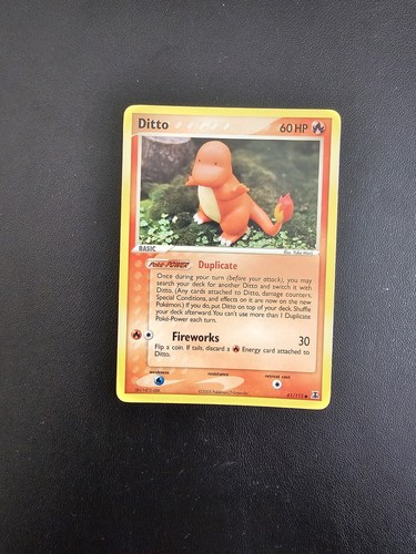 Pokémon tcg ditto - pokémon, charmander