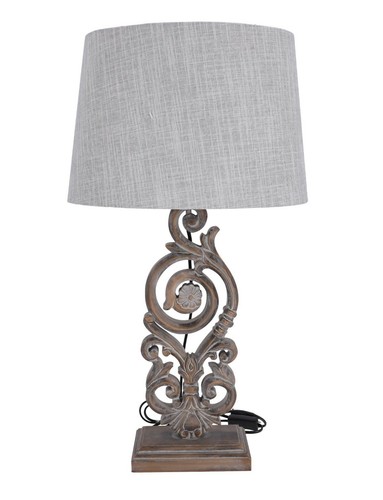 Lampe table shabby chic - lampe,
