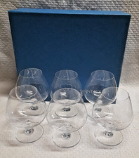 6 GRANDS VERRES A ALCOOL EN CRISTAL DE SAINT LOUIS