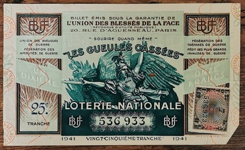 Billet loterie nationale - billet, de