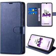 Coque Portefeuille pour Samsung A17 A16 A15 A14 A36 A56 5G Protection Effet Cuir