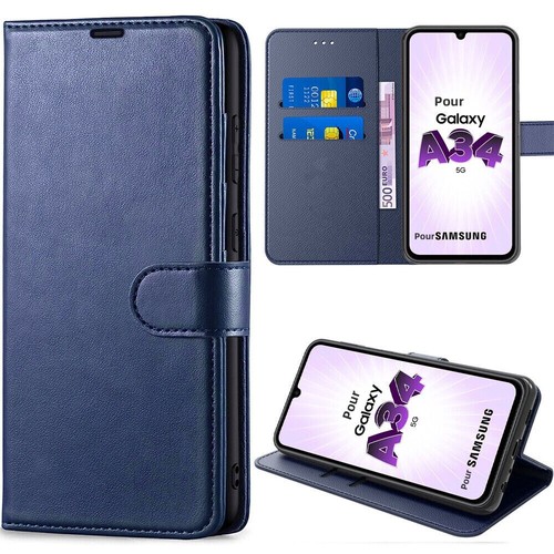Coque portefeuille pour - coque,