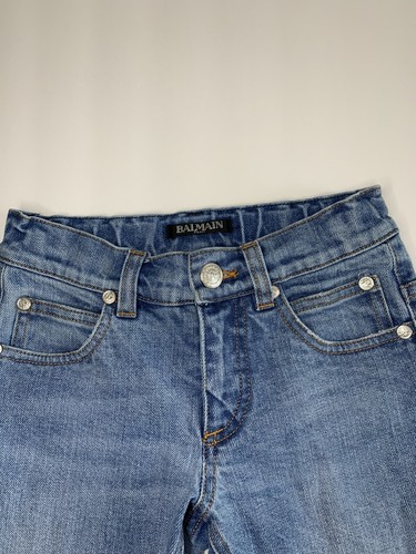 Boys balmain blue denim - balmain,