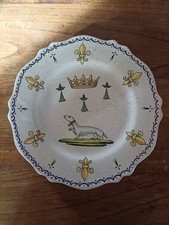 Rare Assiette Malicorne