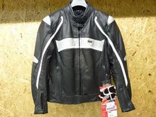 Blouson veste cuir noir IXS