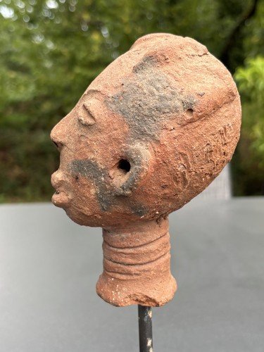 Tête funéraire ancienne akan - ancienne,