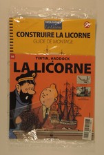 Tintin Construire la Licorne no 50 maquette canons Herge Hachette neuf