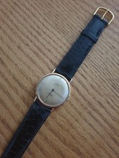 Magnifique montre Enicar en or 18 carats 18K 750/1000