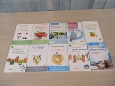 LOT DE 10 LIVRES SUR L' ALIMENTATION, LA SANTE ET LE BIEN ETRE - EDIT. JOUVENCE
