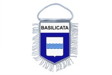 fanion mini drapeau pays voiture decoration souvenir blason italie basilicata