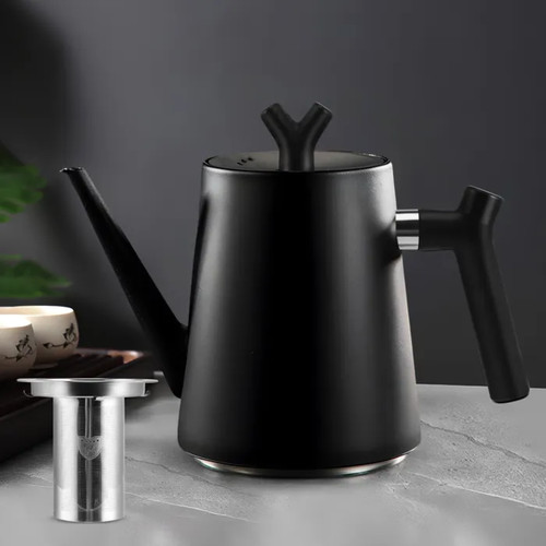 Théière inox noire - théière, 1,5l