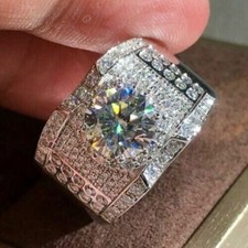Bague homme solitaire diamant