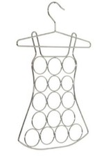 Robe en métal couleur argent