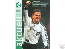 01/06/1996 DFB - Actualité 3/1996 Allemagne - France