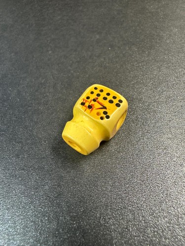 Vintage mahjong tile guru bead - mahjong,