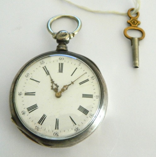 Montre gousset argent - en,
