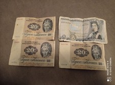 Lot 4 Billets Étrangère