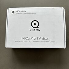 MXQ Pro TV Box 4K Movie Quick Play Neuf