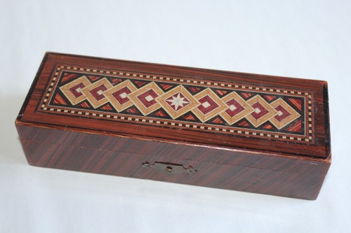 Boite bois art déco - en, façon
