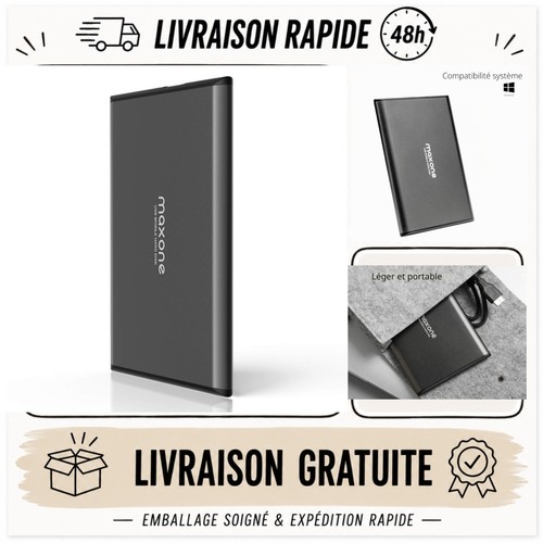 Disque dur externe maxone - disque,