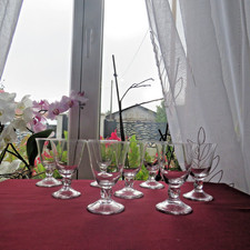 8 verres a vin ou a porto en