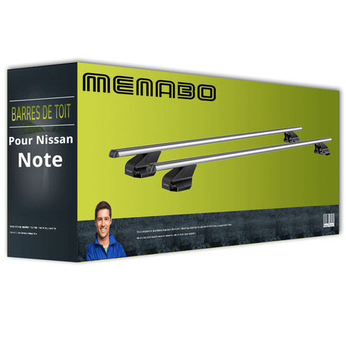 Porte bagage pour - nissan, note