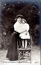 Prinzessin Pia Monica & Frau Luise Toselli Vintage silver print.Enrico Toselli