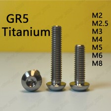 Titanium GR5 ISO7380 Boulons
