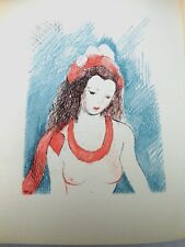 MARIE LAURENCIN- ARTISTE PEINTRE-LIVRE 1971 "FÊTES GALLANTES DE VERLAINE - L317