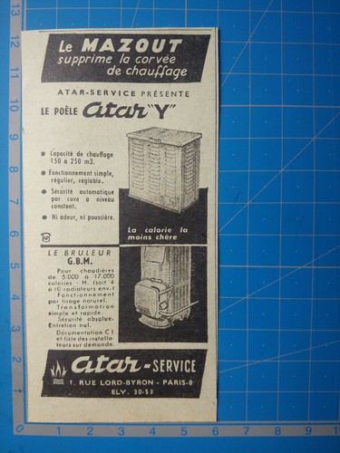 Poele mazout atar - atar, y