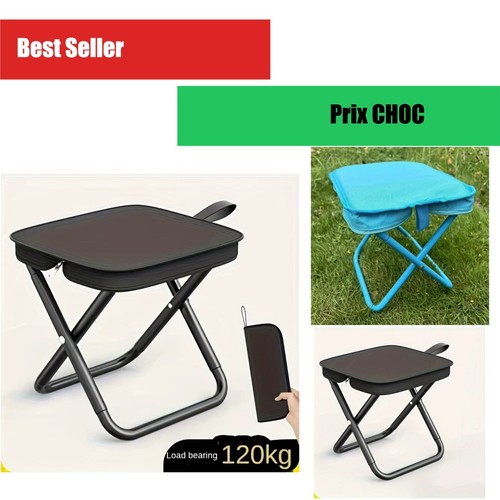 Tabouret pliant portable - , de