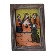 Peinture Fixé sous Verre -