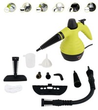 Kit nettoyeur vapeur à main portable jusqu'à 110°C 10 pcs nettoyeur vapeur ne...