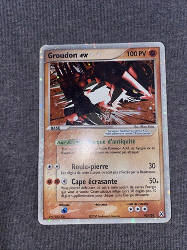 Carte pokémon groudon - ⭐,