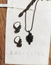 Parure Satellite noire