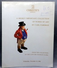 A HIGHLY IMPORTANT COLLECTION OF WORKS OF ART BY CARL FABERGÉ - CHRISTIE'S  1985