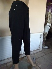 PANTACOURT JEANS NOIR DE MARQUE CAMAIEU T 42