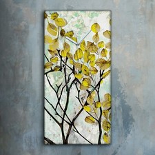 Horloge décorative sur toile