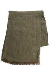 Foulard en lin vert Margaret