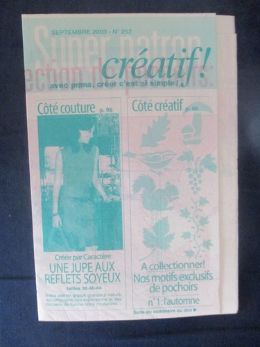 Patron prima couture - n°, 252