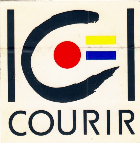 Autocollant courir sticker - autocollant,